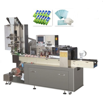 High Speed ​​Automatic Single Sachet Baby Products Stainless Steel Wet Tissue Machine Maker